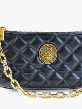 Borry Rosa Quilted Faux Leather Shoukder Bag